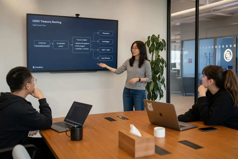 Frame Treasury — Stablecoin Ops Module